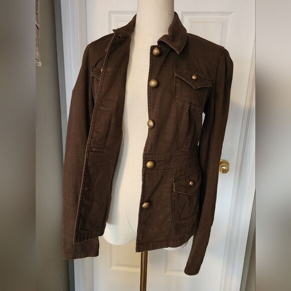 Calvin Klein Jeans brown jacket - Size Small - Picture 10 of 10